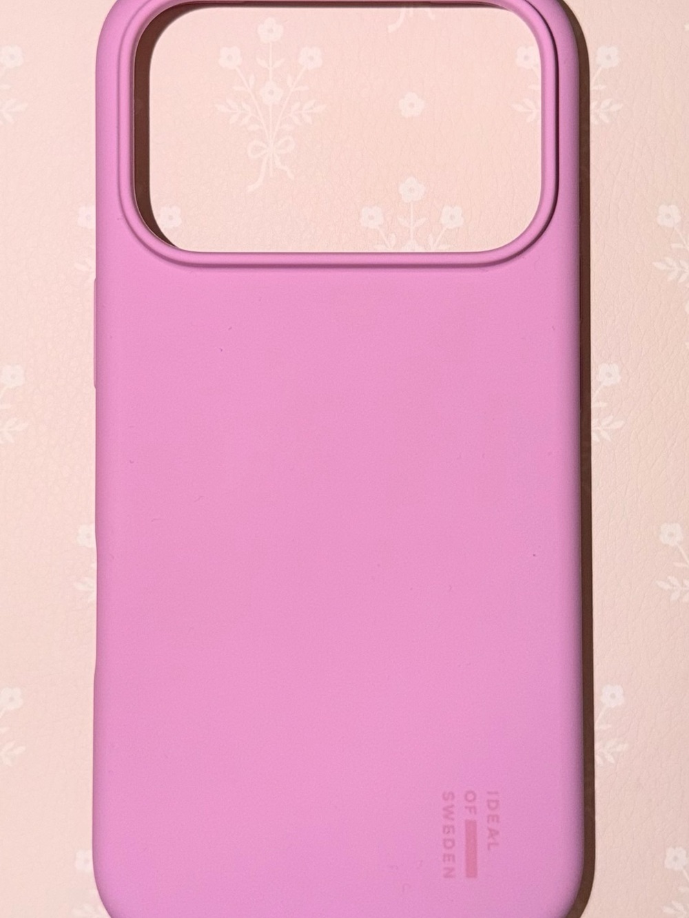 Ideal of Sweden Pink Silicone Phone Case